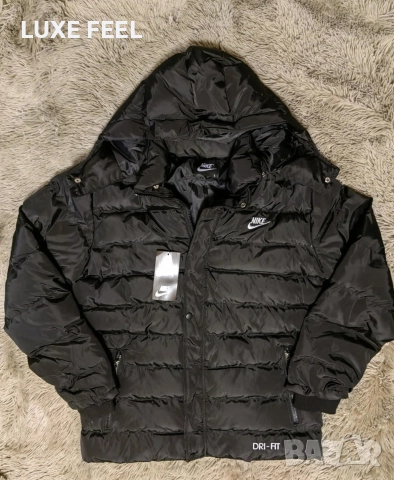 Мъжко Зимно Яке - лого Бродирано ⚜️ Nike , снимка 2 - Якета - 52644338