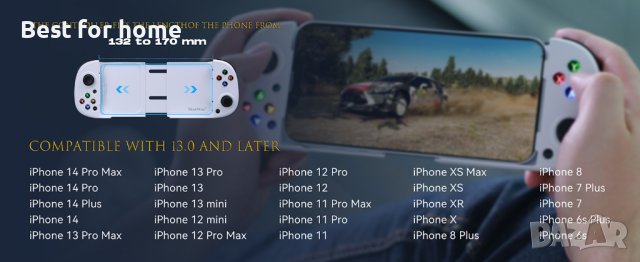 Контролер за Iphone ShanWan Q11Pro Mobile Game Controller за iphone, снимка 10 - Аксесоари за Apple - 43050274