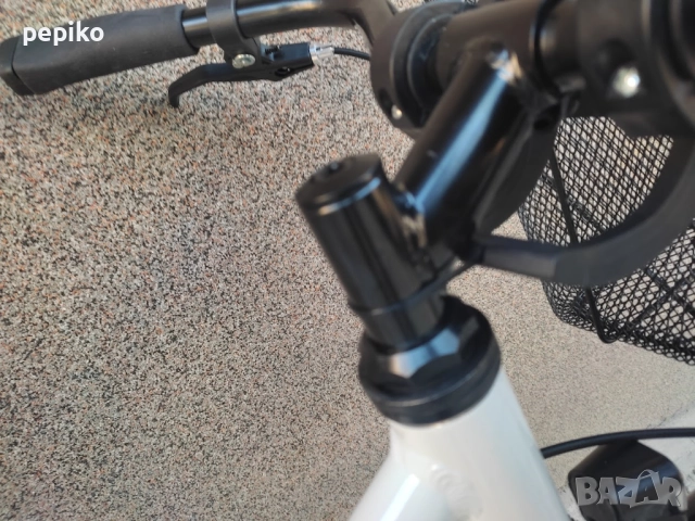 Продавам колела внос от Германия  градски алуминиев велосипед SPORTEC 26 цола с кошница, снимка 9 - Велосипеди - 52819296