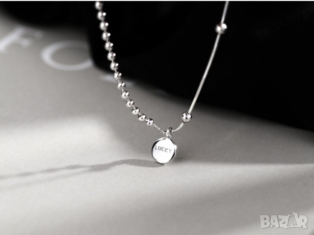 Тотална разпродажба - 50% Сребърна гривна /LUCKY2/, снимка 4 - Гривни - 33157368