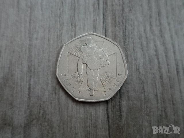 Монета 2006 Великобритания 50 pence 50p (Victoria Cross soldier) - Elizabeth II, снимка 2 - Нумизматика и бонистика - 51707573