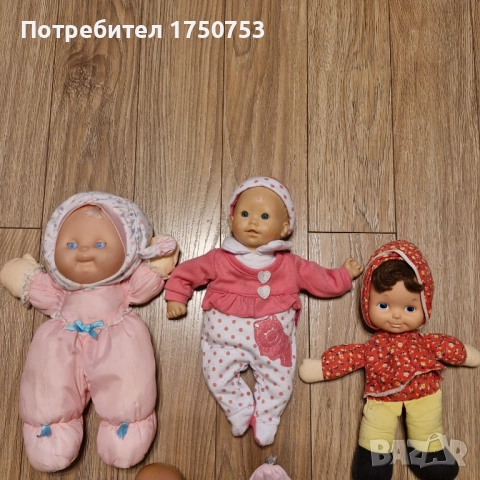 9 броя кукли , бебета с аксесоари, снимка 4 - Кукли - 52991711