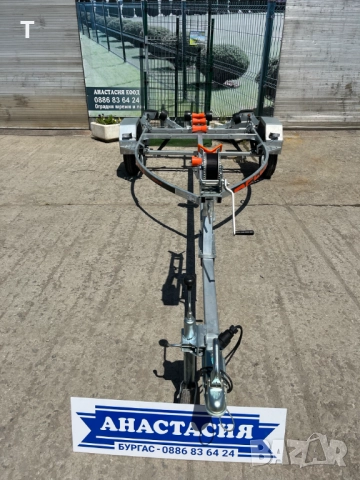НОВО Туристическо ремарке RESPO Туристическо ремарке - колесар за лодка RESPO 750V501L199 с общо тег, снимка 6 - Ремаркета - 45981354