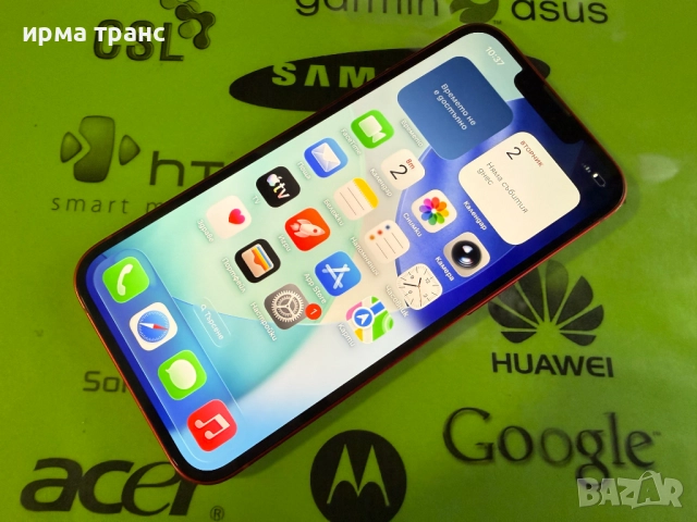 iPhone 13 256gb 90% батерия.Гаранция, снимка 2 - Apple iPhone - 52622450