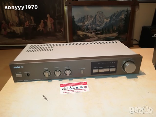 SABA MI 780 STEREO AMPLIFIER-ВНОС GERMANY 0806221937, снимка 7 - Ресийвъри, усилватели, смесителни пултове - 37024410