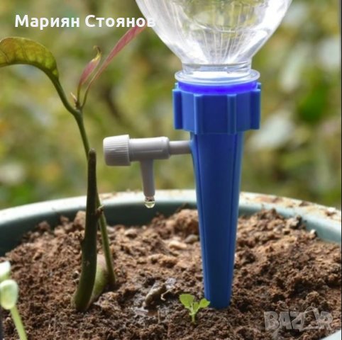 Капково напояване за цветя саксии автоматична система за поливане, снимка 6 - Саксии и кашпи - 28715122