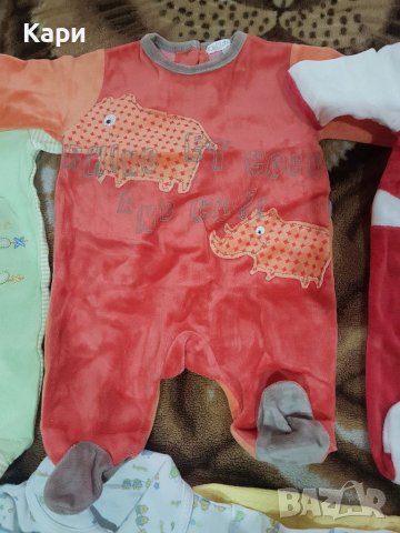 Ромпъри 56-62см, снимка 3 - Бебешки гащеризони - 40764423