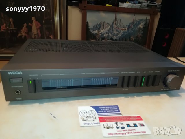 wega v135 hifi stereo amplifier-за ремонт 2107210856, снимка 4 - Ресийвъри, усилватели, смесителни пултове - 33581851