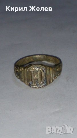 Старинен пръстен сачан над стогодишен- 59571, снимка 2 - Пръстени - 28986818