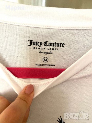 Нова къса тениска Juicy Couture M, снимка 3 - Тениски - 36587258
