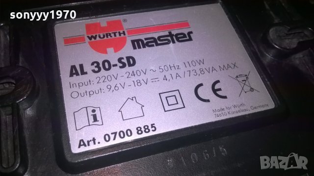 black & decker al30-sd charger-внос швеицария, снимка 10 - Винтоверти - 26428243