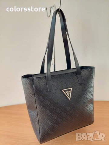 Луксозна Черна чанта  Guess 2в 1 код SG301A, снимка 4 - Чанти - 40720425