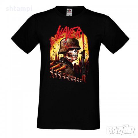 Мъжка тениска Slayer 24, снимка 2 - Тениски - 32918172