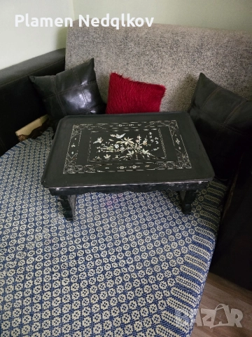 Холна масичка със орнаменти., снимка 13 - Антикварни и старинни предмети - 51513385