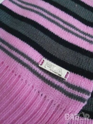 Нов комплект Fila шал и ръкавици , снимка 5 - Шапки, шалове и ръкавици - 27434273