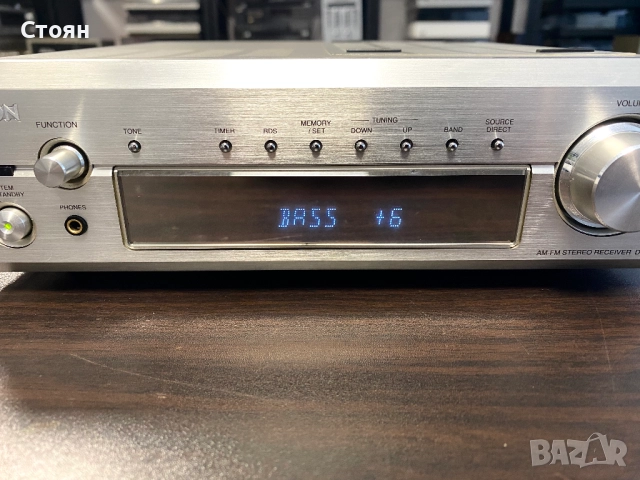Усилвател с тунер Denon, снимка 9 - Ресийвъри, усилватели, смесителни пултове - 52628644