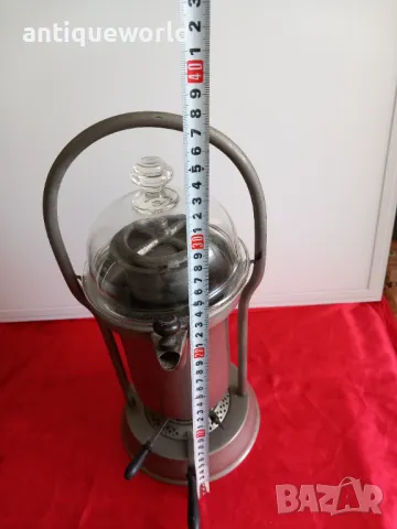 1910г. Много Рядка Старинна Кафеварка с Газена Горелка 1910г, снимка 8 - Антикварни и старинни предмети - 49856402
