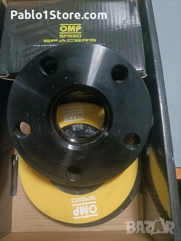 Фланци за джанти комплект от 2 OMP 15MM 5X112 57.1 M14X1.5 CONIC+14X1.5 BALL , снимка 3 - Части - 52683445