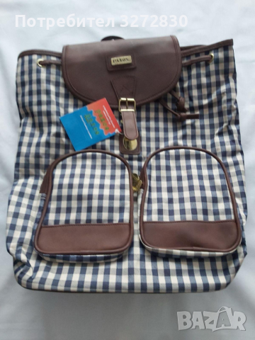 Практична раница / чанта "PAXOS" 43/38 см., снимка 2 - Раници - 44878581