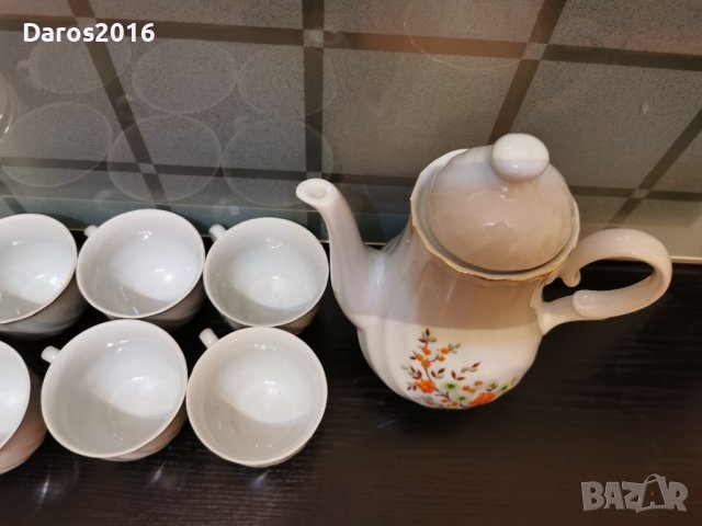 Нов порцеланов сервиз за чай /България , снимка 10 - Сервизи - 39731054
