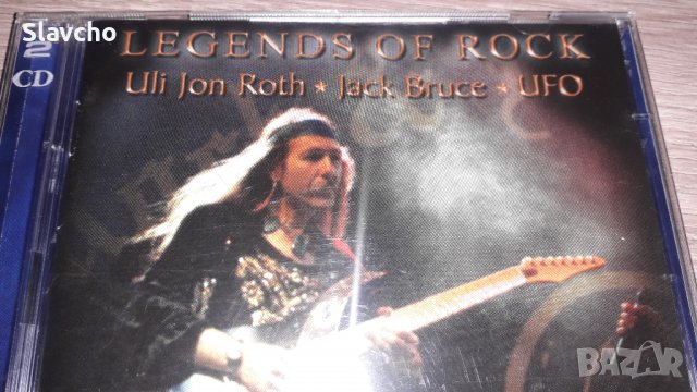 Компакт диск на - Legends Of Rock – Live At Castle Donington/ Uli Jon Roth/ Jack Bruce /UFO  2002 , снимка 2 - CD дискове - 39528204