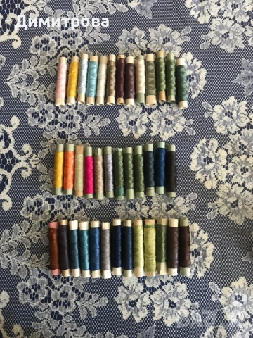 Макари /конци/ за шиене, ибришими за шиене, снимка 12 - Други стоки за дома - 36341403