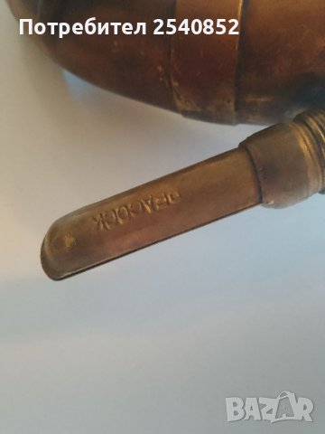 Стара медна тромба, снимка 5 - Антикварни и старинни предмети - 37108683