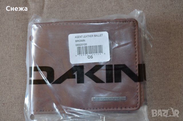 Dakine Agent Leather хоризонтален портфейл, снимка 3 - Портфейли, портмонета - 32586609
