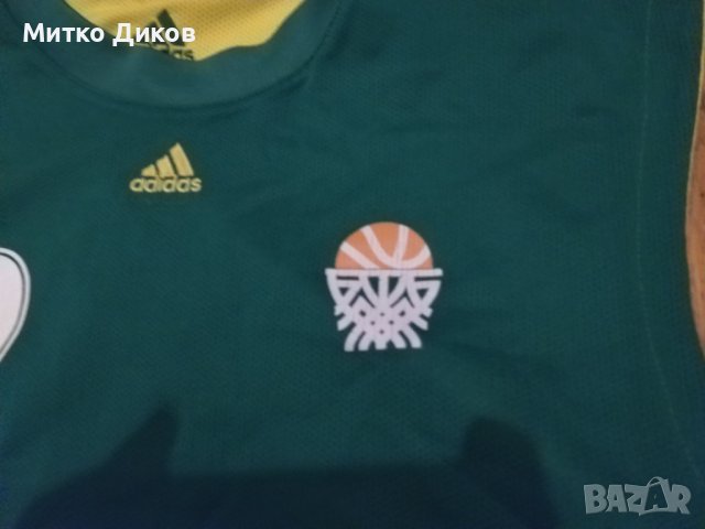България баскетболна тениска маркова на Адидас №12Алескандър Янев две лица размер ХЛ, снимка 4 - Баскетбол - 43428408
