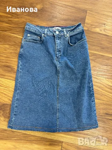 Дънкова пола Tommy Hilfiger, снимка 1