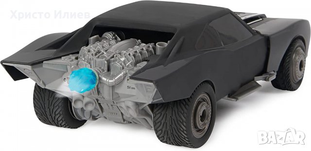 Батман Батмобил с дистанционно управление с турбо ускорение, снимка 5 - Коли, камиони, мотори, писти - 39361860