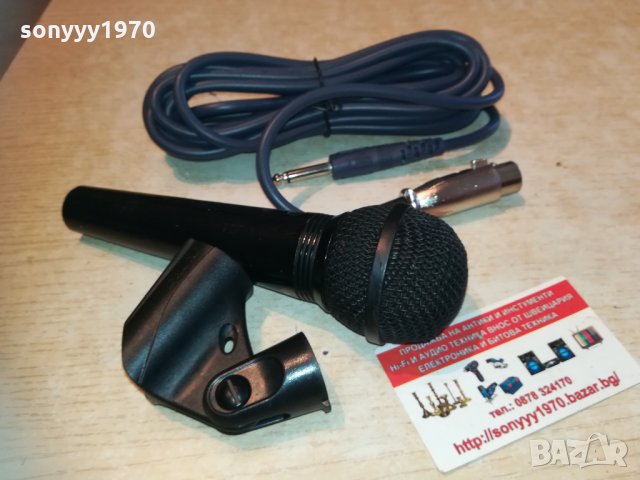 shure c608 profi mic+кабел и държач 2603211004, снимка 11 - Микрофони - 32308086