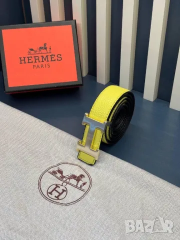 колани от естествена кожа в кутия 3см, снимка 4 - Колани - 50350489