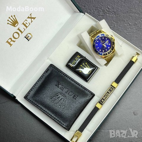 💥🆕Rolex уникални мъжки подаръчни комплекти / различни цветове🆕💥, снимка 3 - Бижутерийни комплекти - 43573552