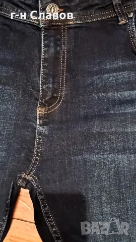 Висок клас Дамски дънки тъмен Denim - original , снимка 10 - Дънки - 48387361