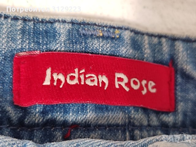 Indian Rose jeans 30 , снимка 5 - Къси панталони и бермуди - 40427983