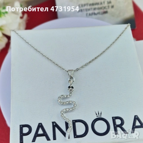 Дамски колиета Pandora, снимка 8 - Колиета, медальони, синджири - 53402689
