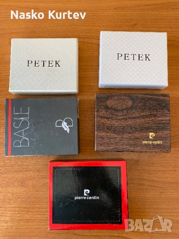 Мъжки портмонета PETEK, Basie и Pierre Cardin, снимка 1 - Портфейли, портмонета - 44083568
