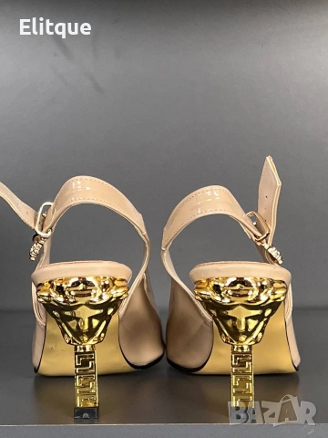 обувки на ток versace, снимка 4 - Дамски ежедневни обувки - 53372511