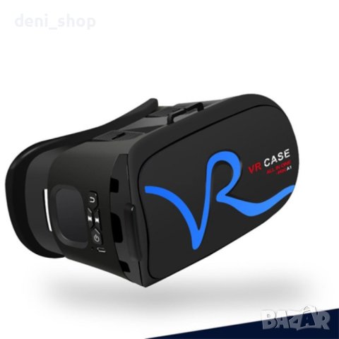 VR CASE ОЧИЛА ЗА ВИРТУАЛНА РЕАЛНОСТ С ВГРАДЕНО ДИСТАНЦИОННО, снимка 4 - 3D VR очила за смартфон - 44119214