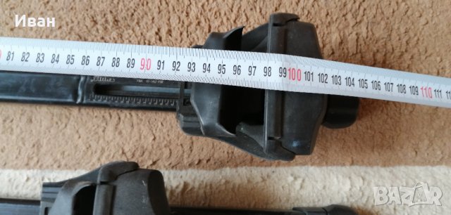  THULE 108 см. универсални греди за коли с надлъжни релси на тавана, снимка 9 - Аксесоари и консумативи - 38299352