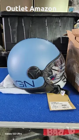 Отворена каска за мотоциклети и скутери, за мъже и жени Momodesign

, снимка 4 - Аксесоари и консумативи - 49656915