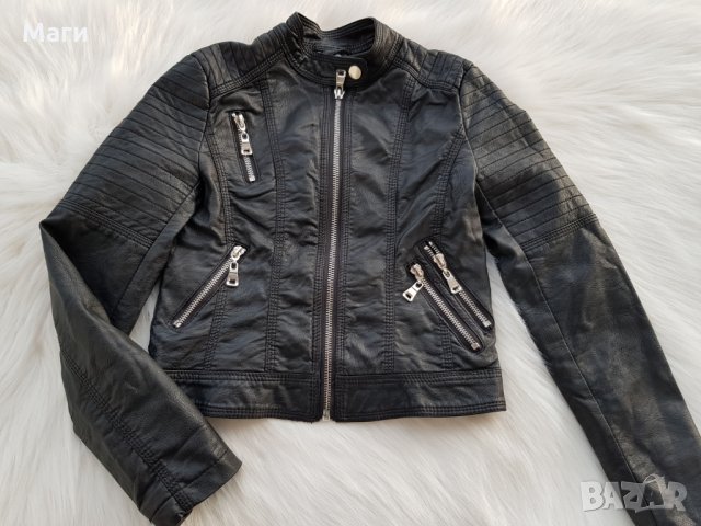 Кожено яке 9-10 години , снимка 1