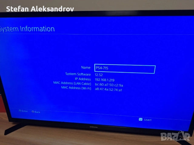 Playstation 4 slim + два оригинални контролера, 280 лв, снимка 3 - PlayStation конзоли - 52900016