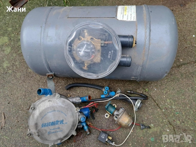 Газова бутилка и изпарител 