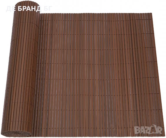 ПВЦ ограда тип „бамбук“ 100х300см BR103LB02, снимка 1 - Огради и мрежи - 35618115