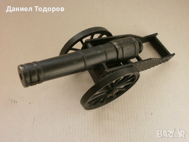 Стара  Метална  Настолна Запалка - Оръдие, Топ - Работи , снимка 4 - Запалки - 38383787