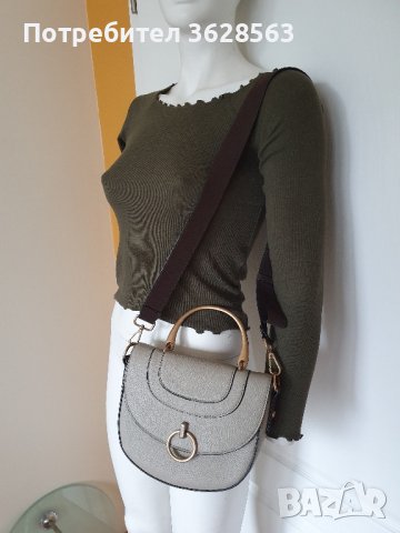 Бежова чанта DEICHMANN, снимка 3 - Чанти - 43048680