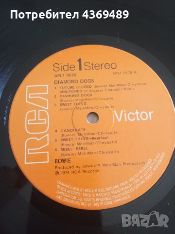 Плоча Дейвид Бауи , снимка 3 - Грамофонни плочи - 51306923