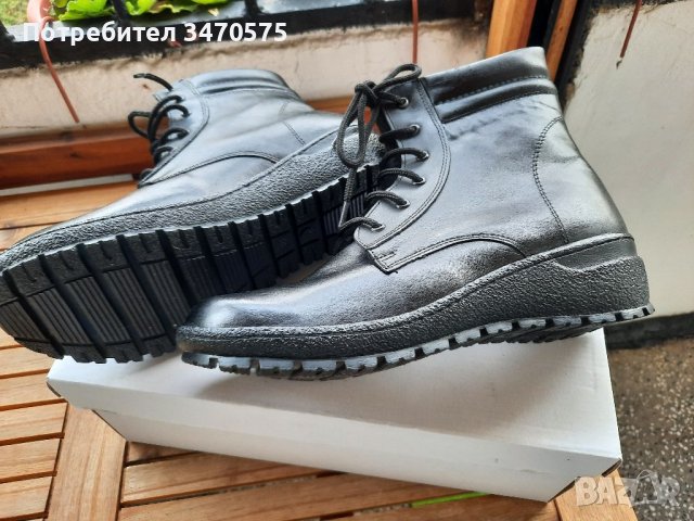 Чисто нови дамски боти от естествена кожа, снимка 3 - Дамски боти - 38285235